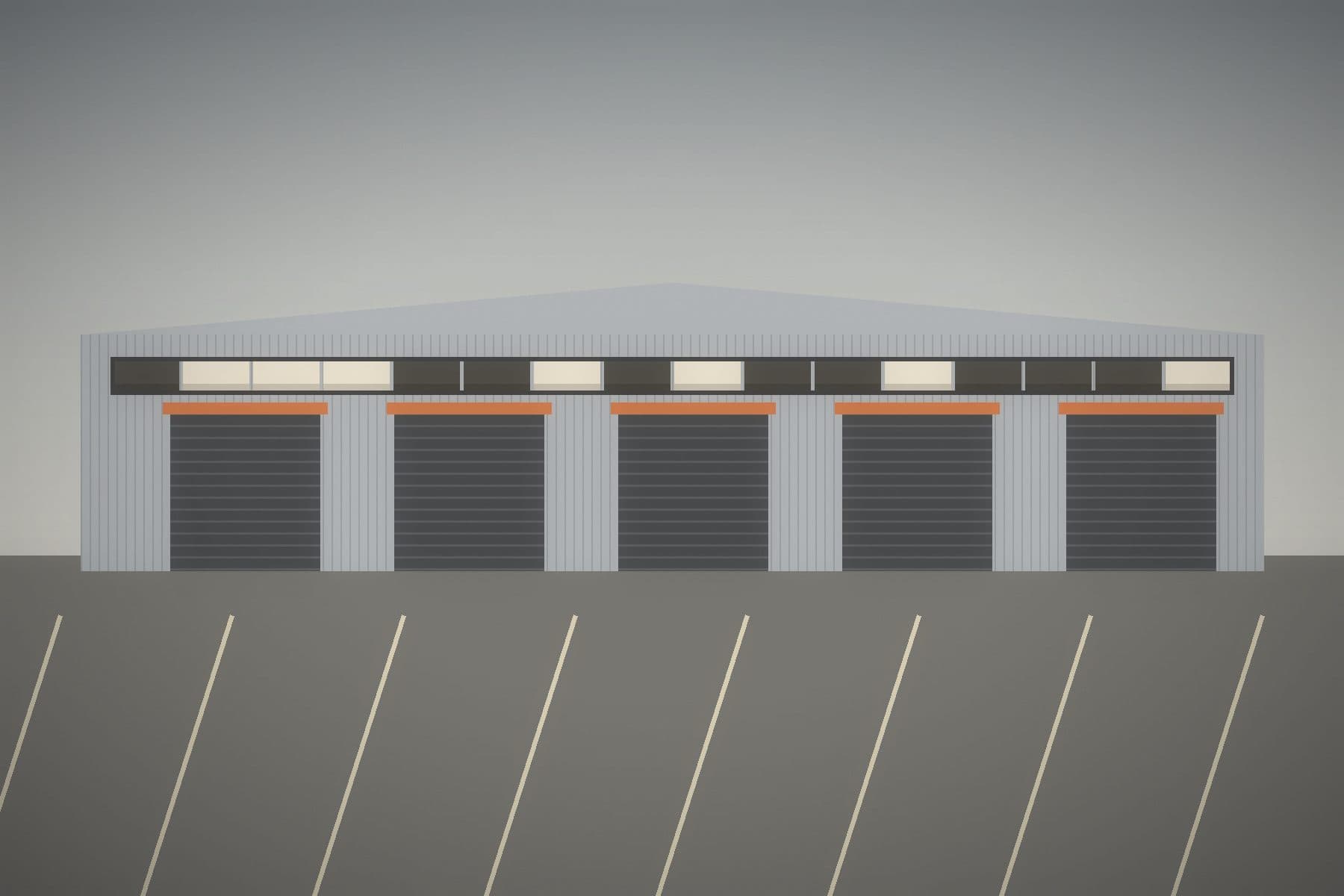 Bedrijfsperceel aan de Indira Gandhiweg — illustratieve placeholder 2